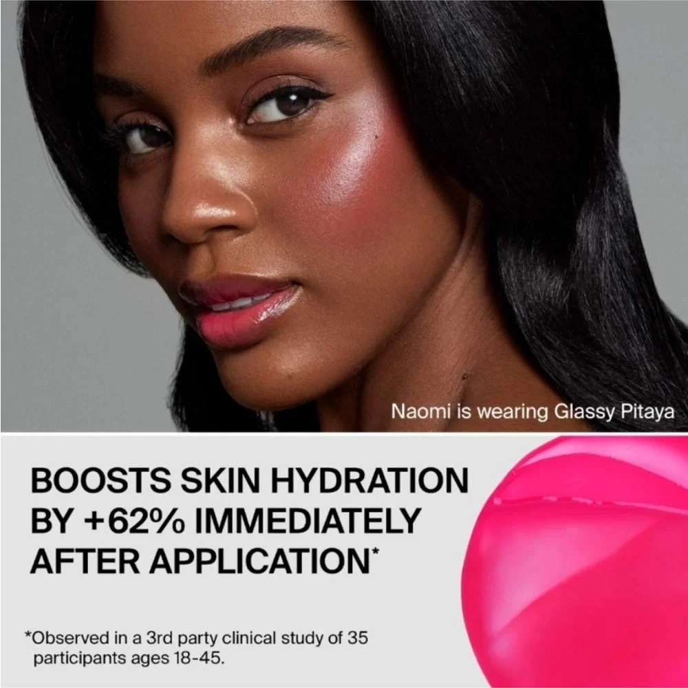 Haus Labs By Lady Gaga Color Fuse Glassy Blush Balm in Glassy Pitaya NIB - Picture 3 of 4